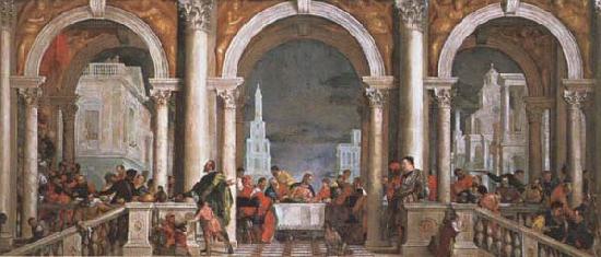 Paolo Veronese The Feast in the House of Levi France oil painting art